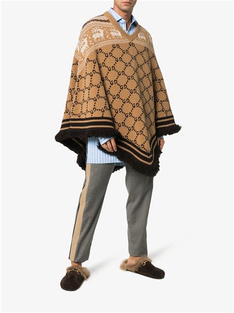 fake gucci poncho|gucci poncho sale.